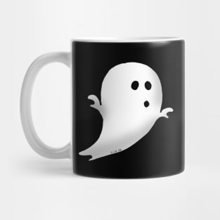 cute white ghost Mug